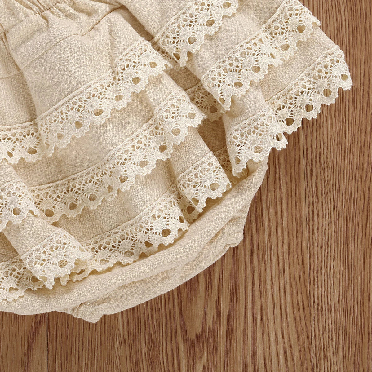 Conjunto Bebé Menina – Riscas Leves de Verão 🎀.
