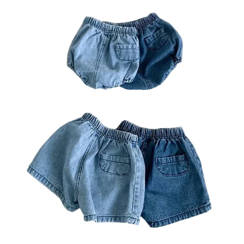 Calções Bebé – Patchwork Minimalista ☀️.