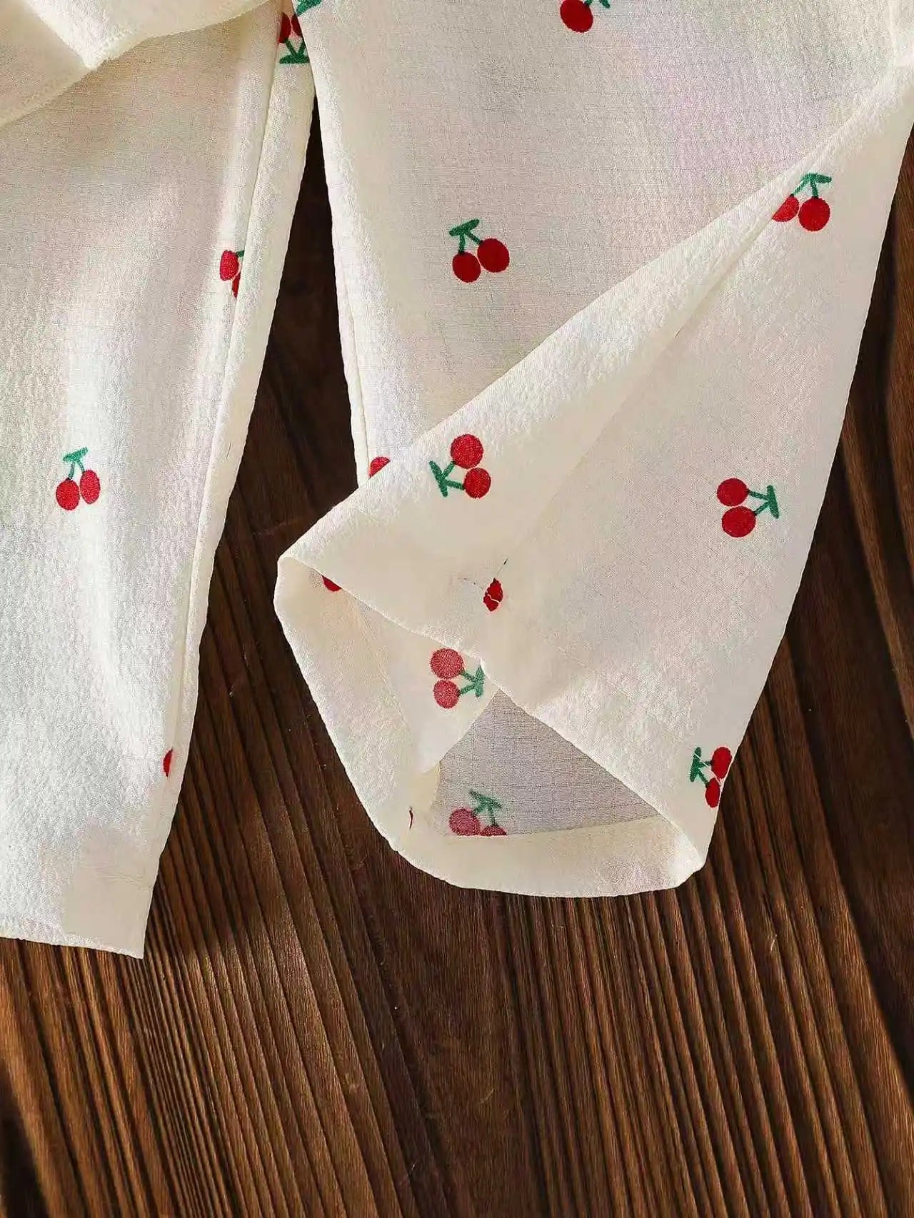 Conjunto Bebé Menina Cerejas