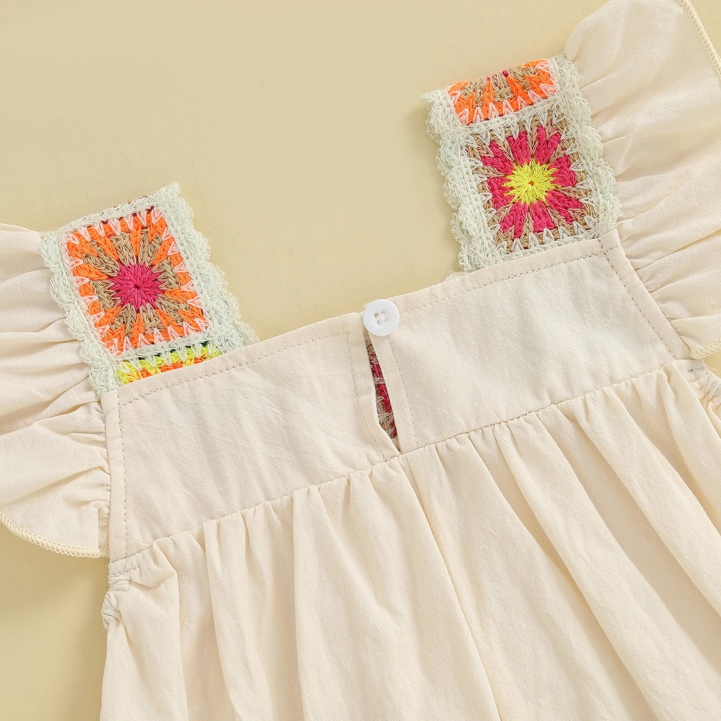Body Bebé Menina Floral Bordado