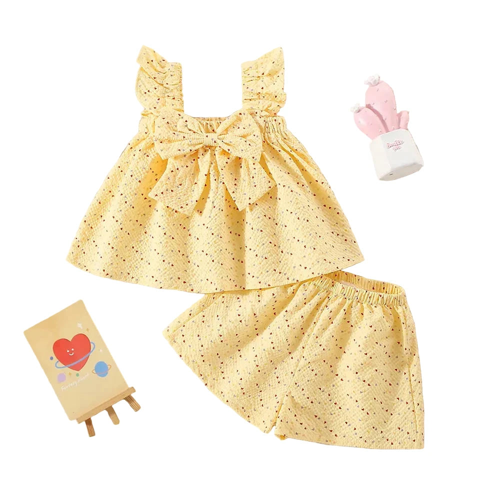 Conjunto Bebé Menina Love Bolinhas
