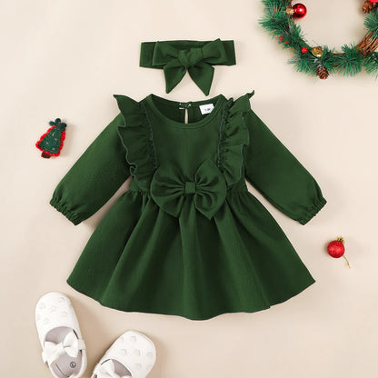 Vestido Bebé Menina – Primavera Confortável 🌸.