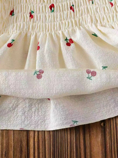 Conjunto Bebé Menina Cerejas