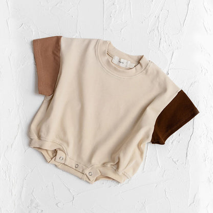 Conjunto Infantil Patchwork – Algodão Leve ☀️.