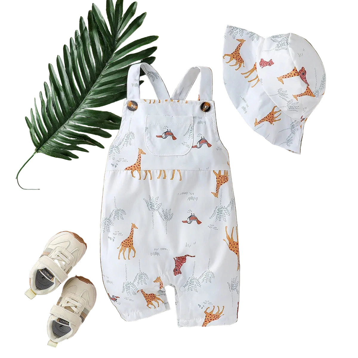 Conjunto Bebé Menino com Chapéu.