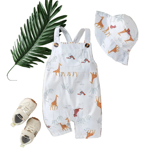 Conjunto Bebé Menino com Chapéu.