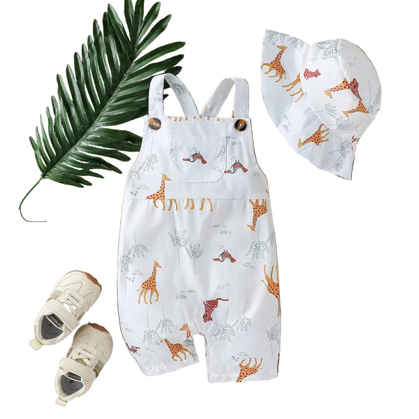 Conjunto Bebé Menino com Chapéu.