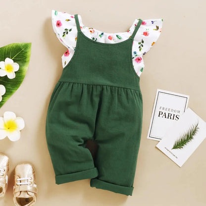 Conjunto Estampado Menina – Verão Leve ☀️.
