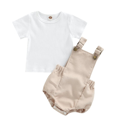 Conjunto Bebé Verão Casual.