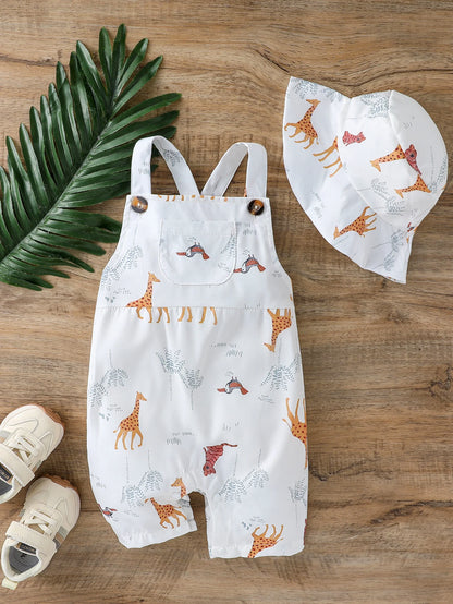 Conjunto Bebé Menino com Chapéu.