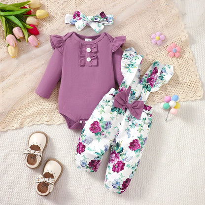 Conjunto Floral Bebé.