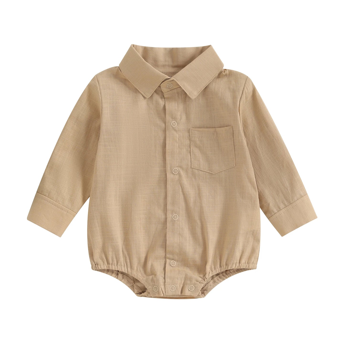 Body Bebé Menino – Estilo Clássico com Botões 👶.