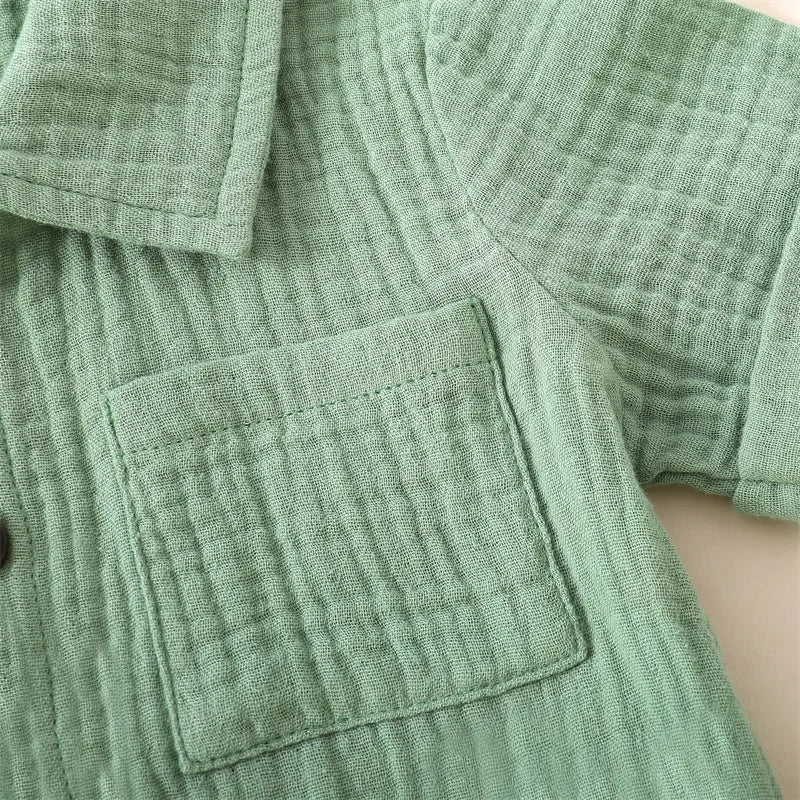 Conjunto Bebé Menino – Verão Prático ☀️.