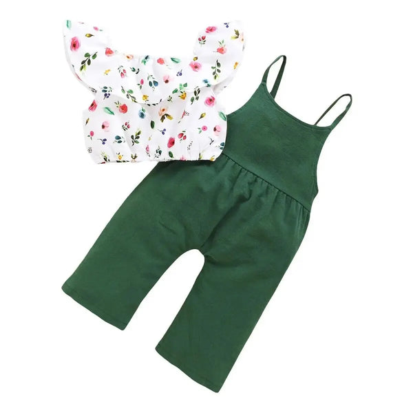 Conjunto Estampado Menina – Verão Leve ☀️.