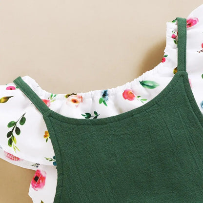 Conjunto Estampado Menina – Verão Leve ☀️.