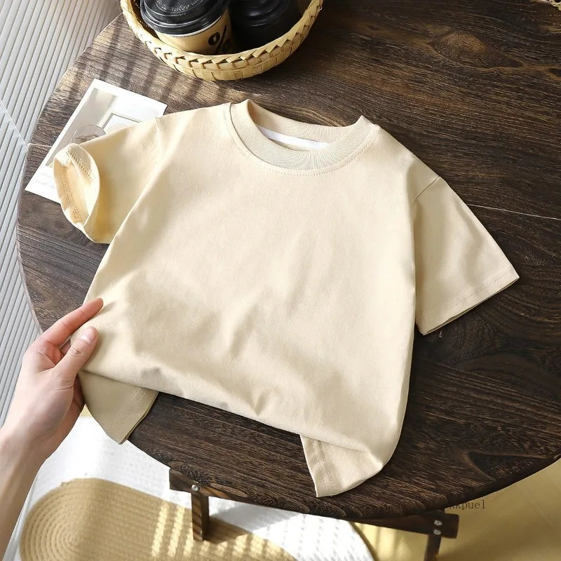 T-shirt Criança – Algodão Confortável 🌿.