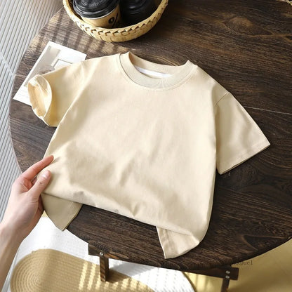T-shirt Criança – Algodão Confortável 🌿.