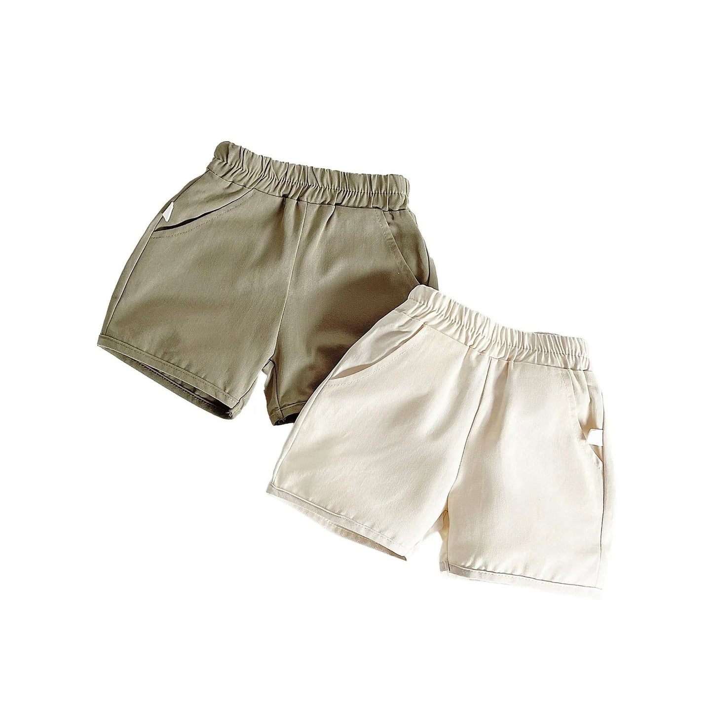 Calções Bebé & Criança – Algodão Minimalista ☀️.