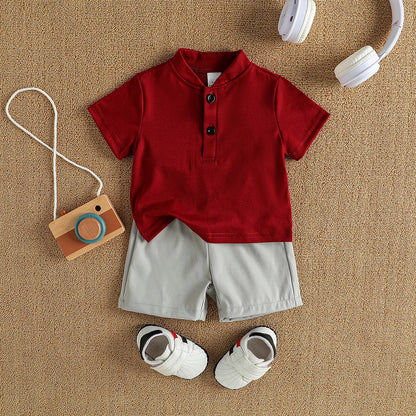 Conjunto Menino – Verão Fresco ☀️.