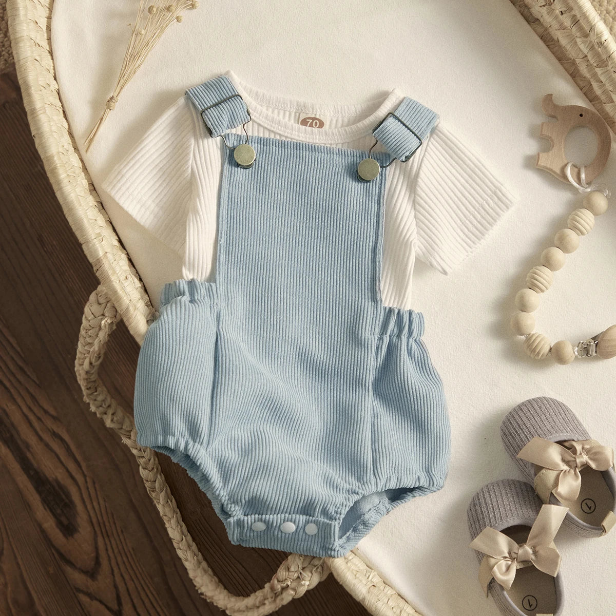 Conjunto Bebé Verão Casual.
