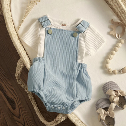 Conjunto Bebé Verão Casual.