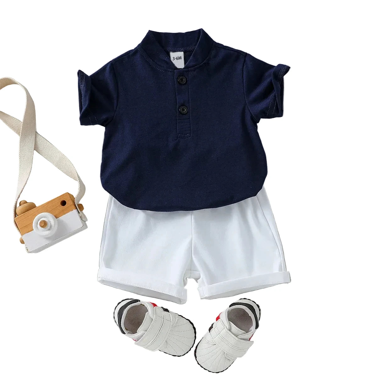 Conjunto Menino – Verão Fresco ☀️.