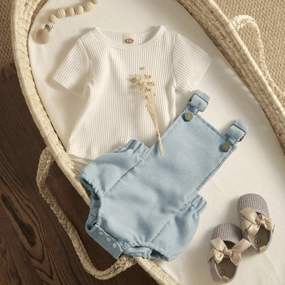 Conjunto Bebé Verão Casual.
