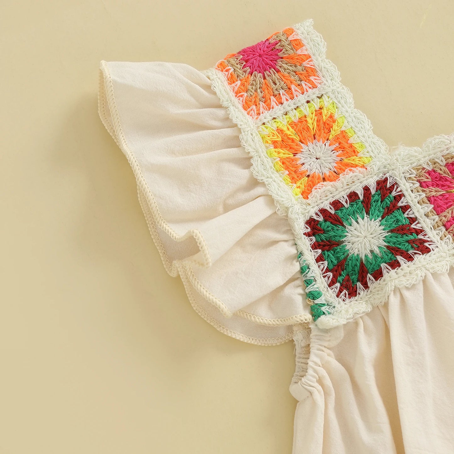 Body Bebé Menina Floral Bordado
