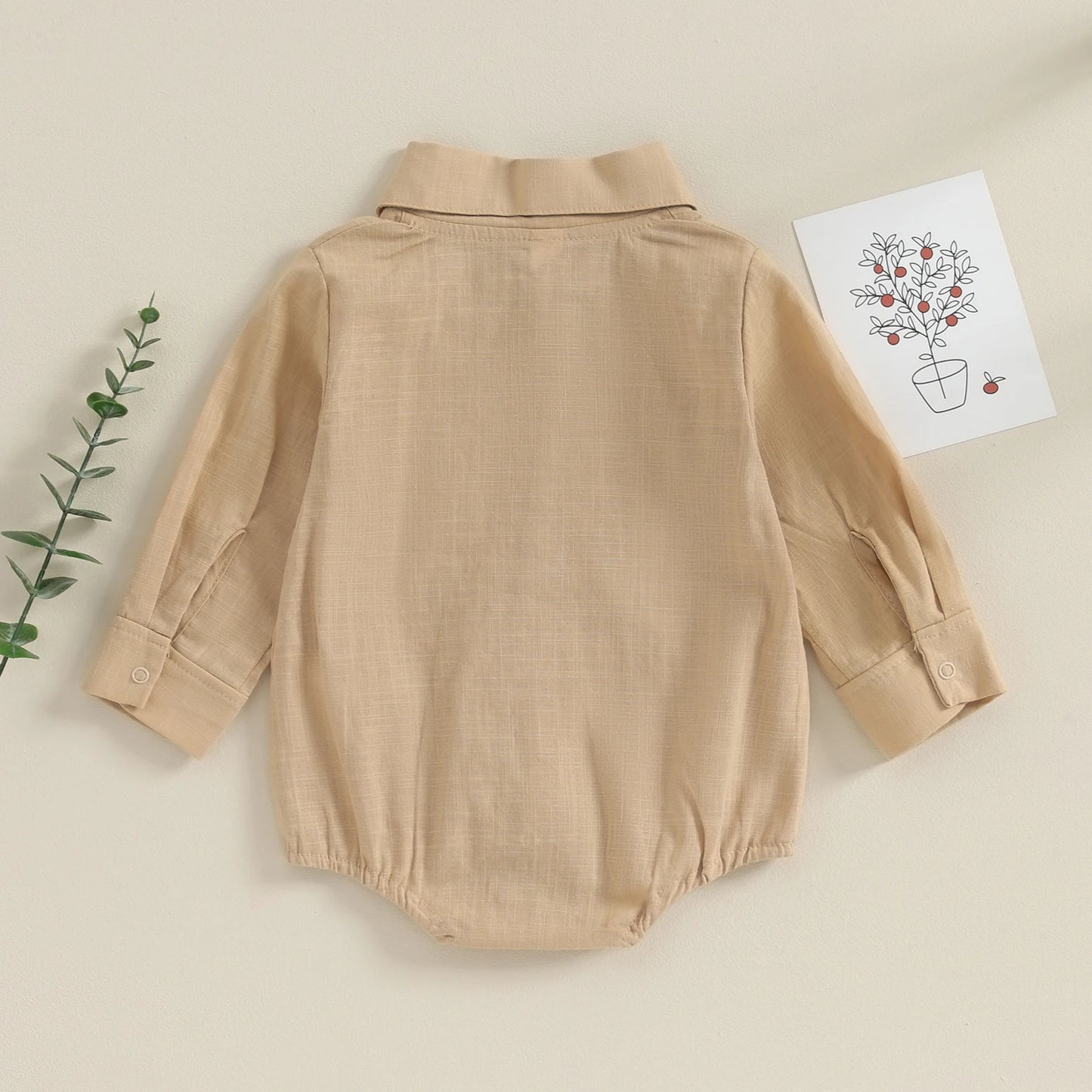 Body Bebé Menino – Estilo Clássico com Botões 👶.
