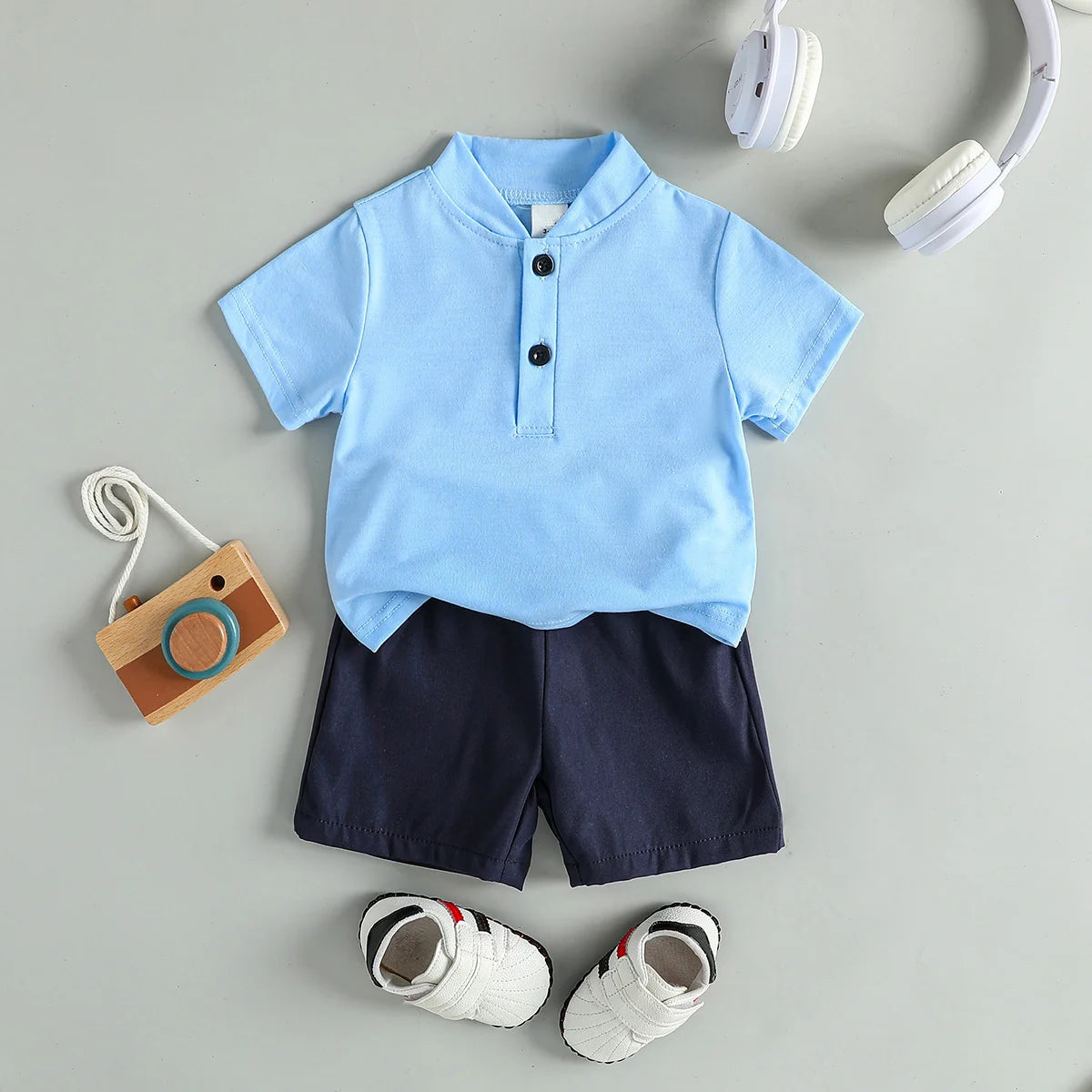 Conjunto Menino – Verão Fresco ☀️.