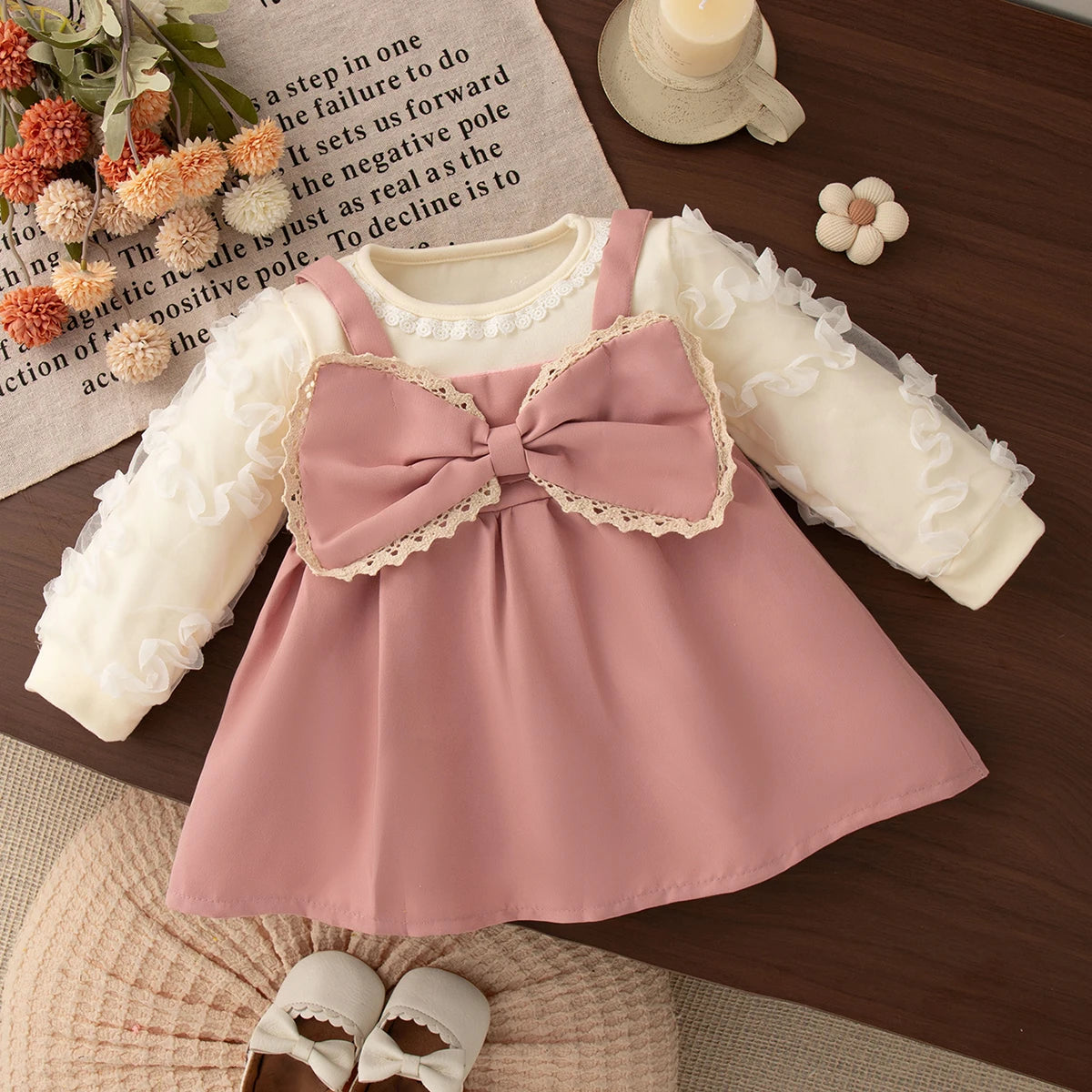 Vestido Bebé Menina – Primavera Delicada 🌸.