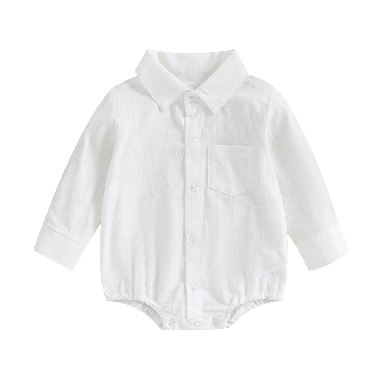 Body Bebé Menino – Estilo Clássico com Botões 👶.