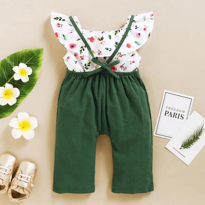 Conjunto Estampado Menina – Verão Leve ☀️.