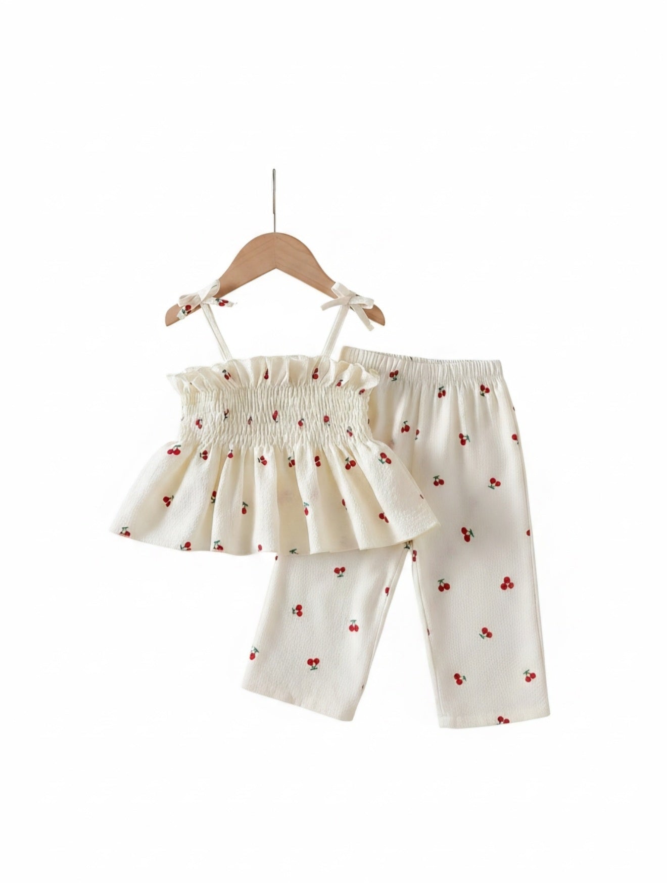 Conjunto Bebé Menina Cerejas